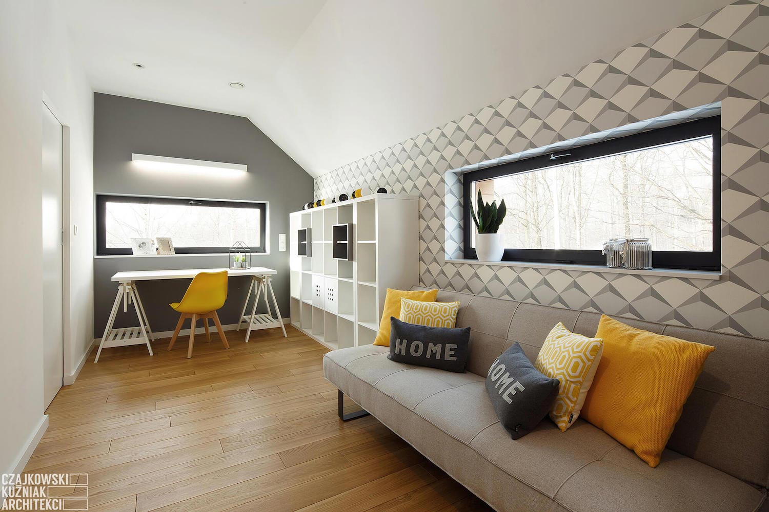 波兰 Mysłowice 明亮现代家庭住宅设计-15