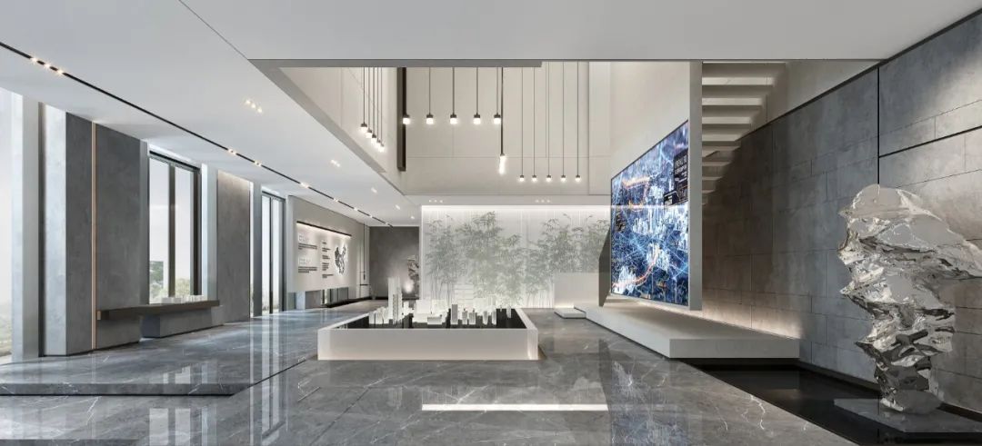 杭州合能杭玥府售楼处丨中国杭州丨当境设计-44