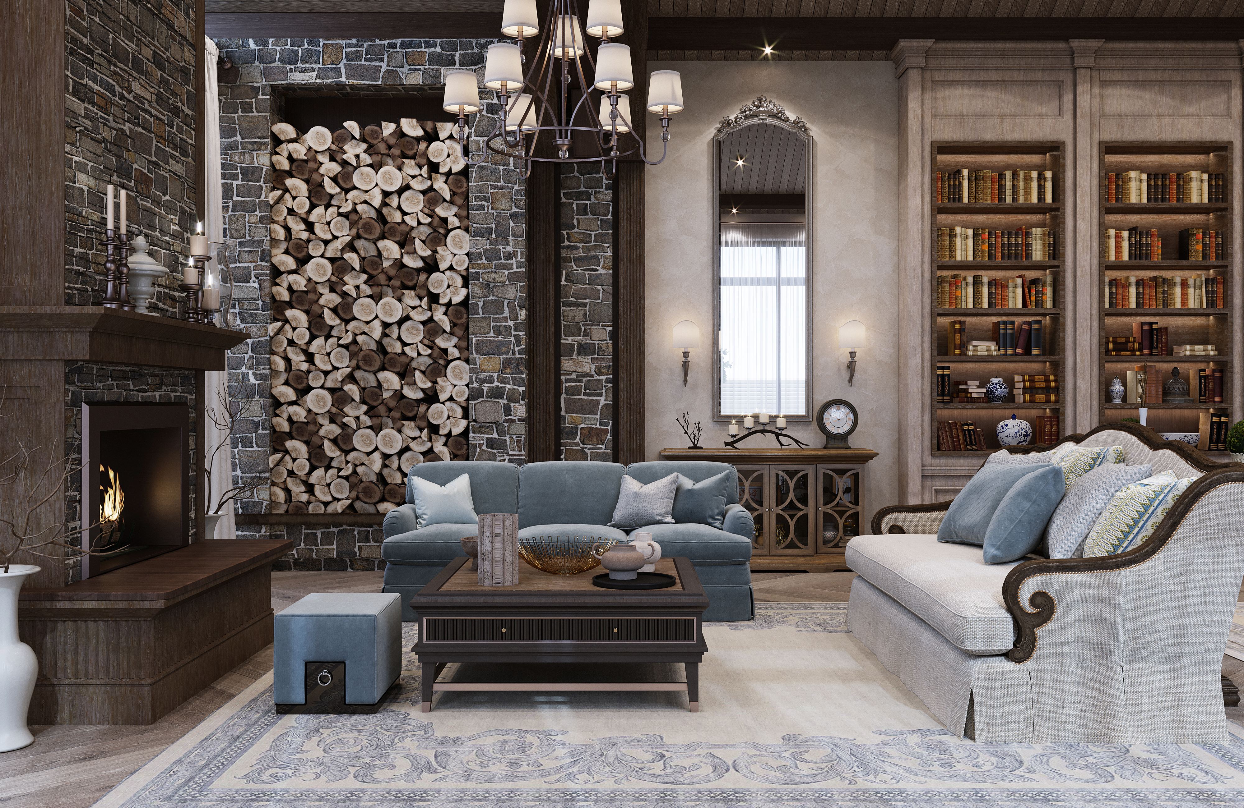 Cozy Chalet Interior Design-11