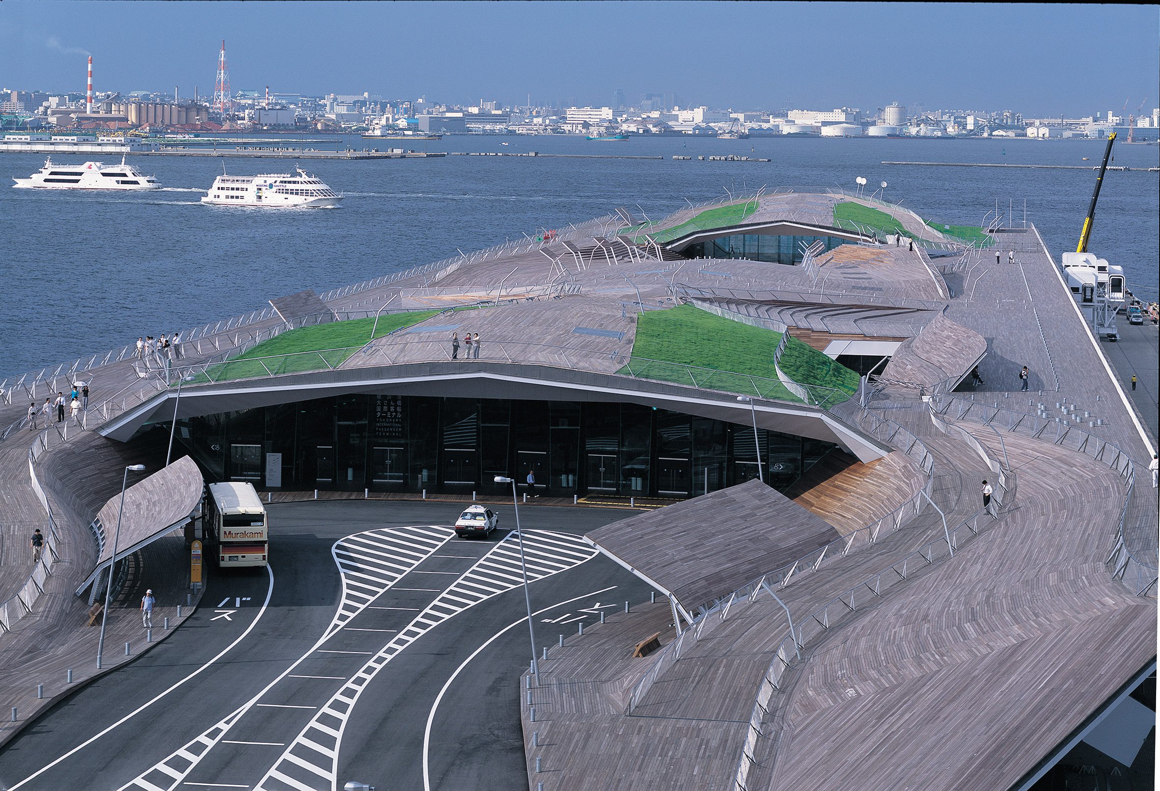 Yokohama International Port Terminal "first major" parametric building-14
