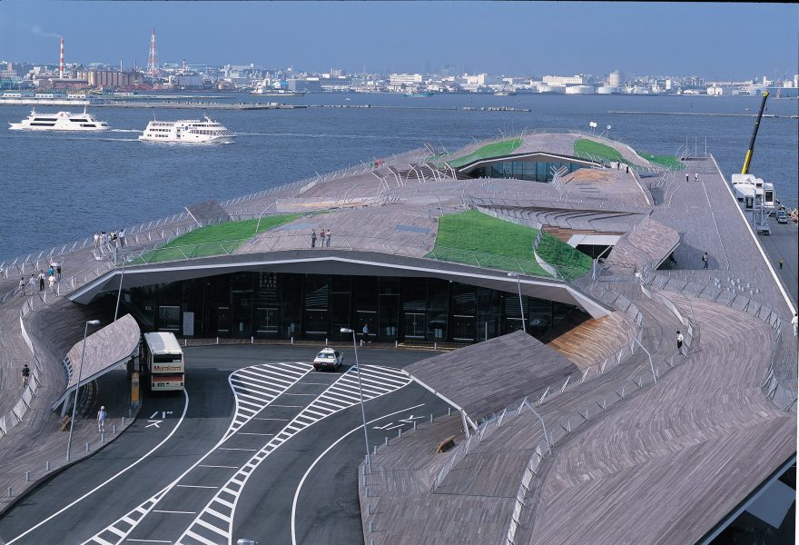 Yokohama International Port Terminal "first major" parametric building-14
