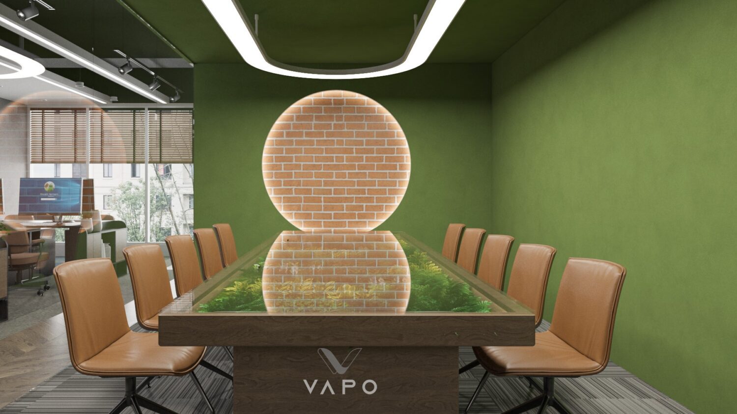 SketchUp办公室室内模型丨Ca Uon-4