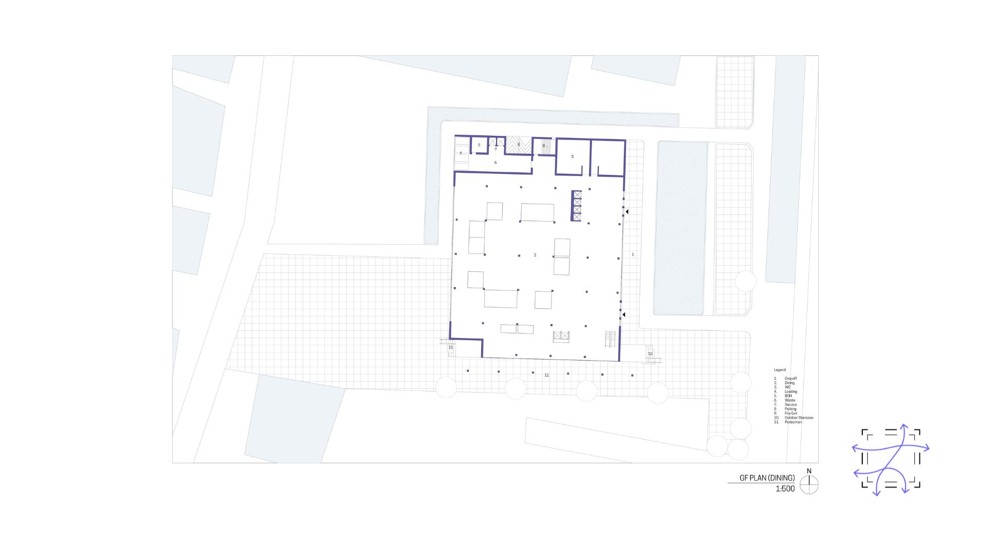 Mixed-Use Highrise: DE.blox-17