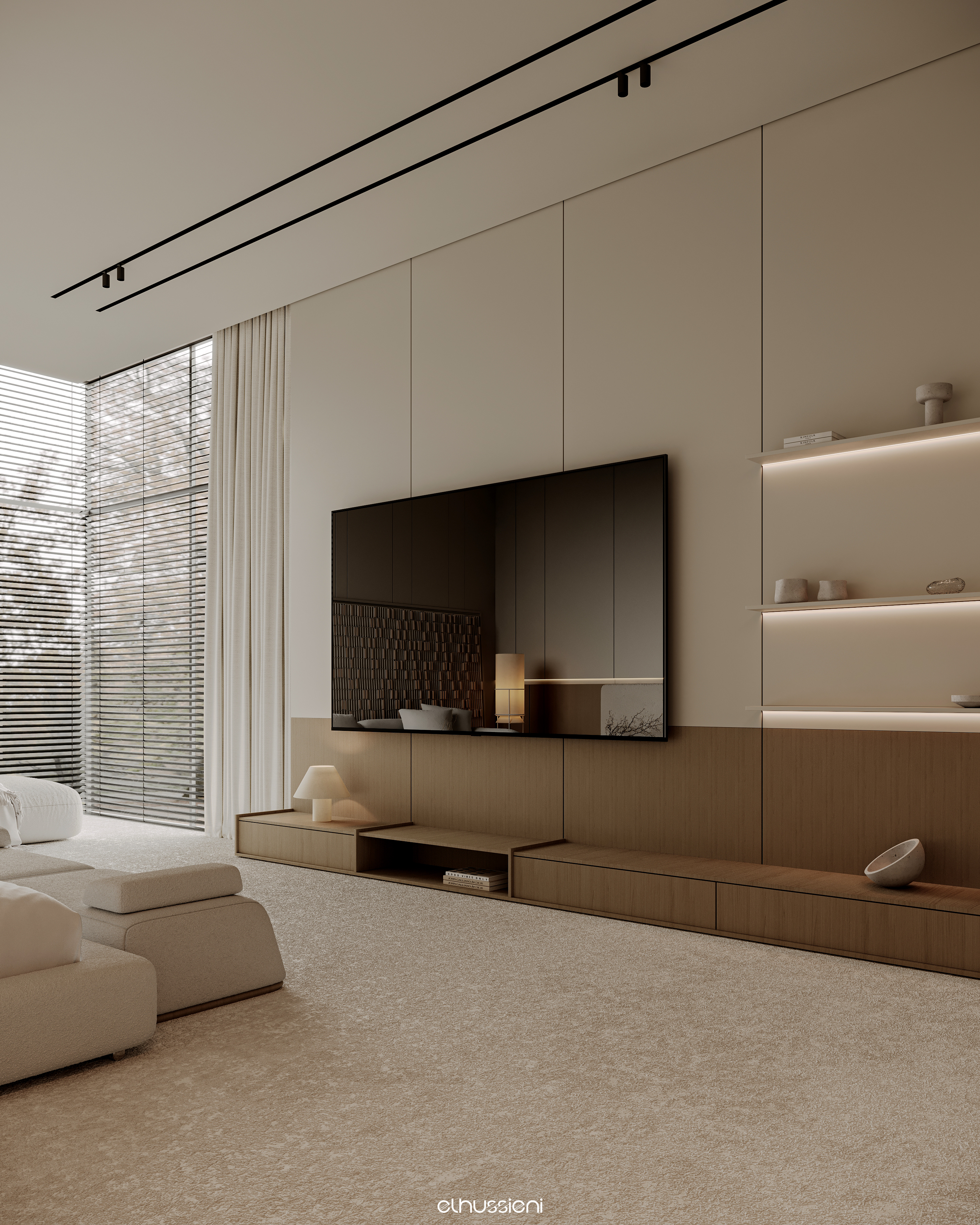 卧室设计丨Mohamed.elhussien.designs-13