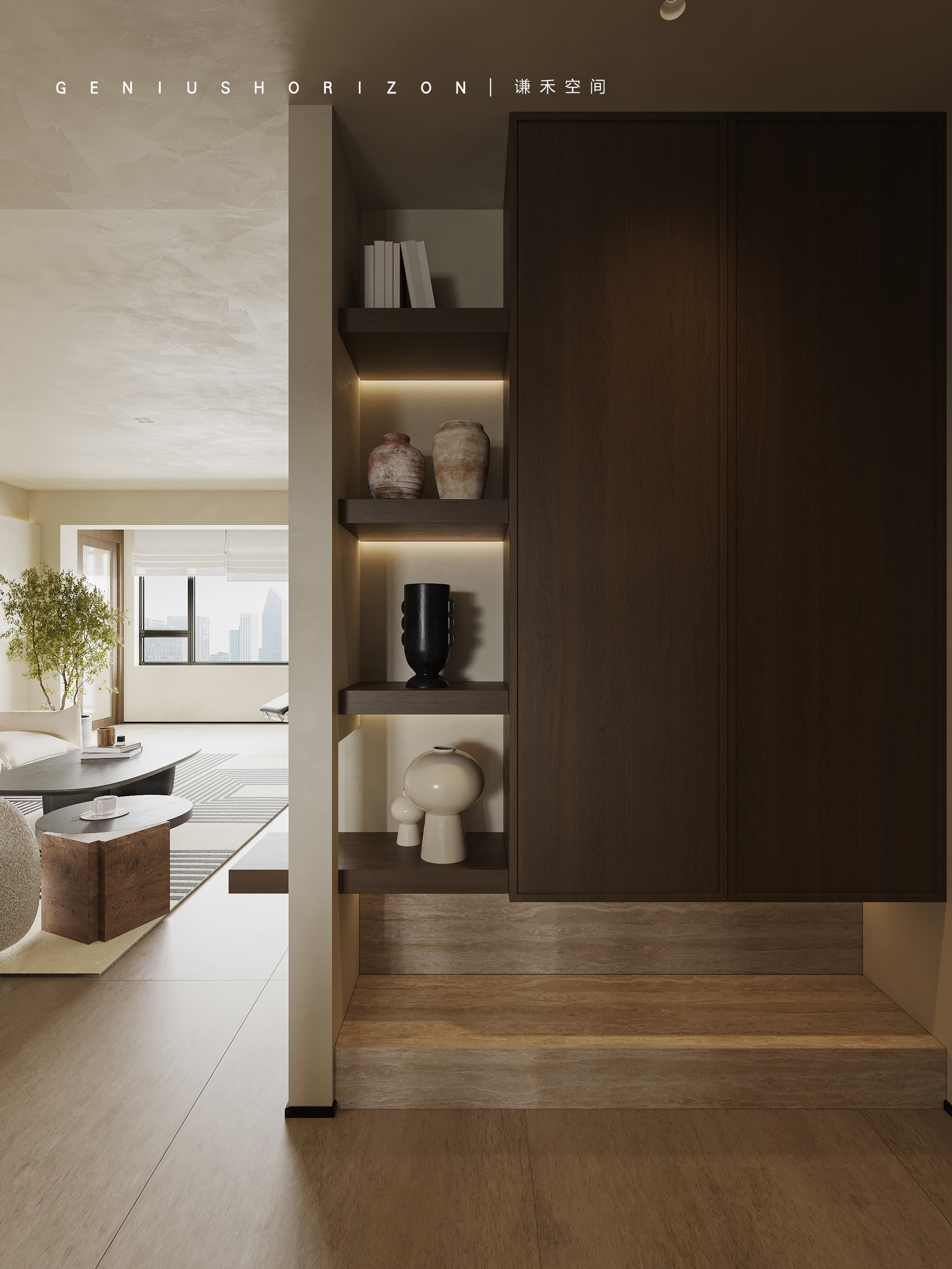 谦禾空间设计 隐山视觉 · 中古风格表现丨谦禾空间设计,隐山视觉-3