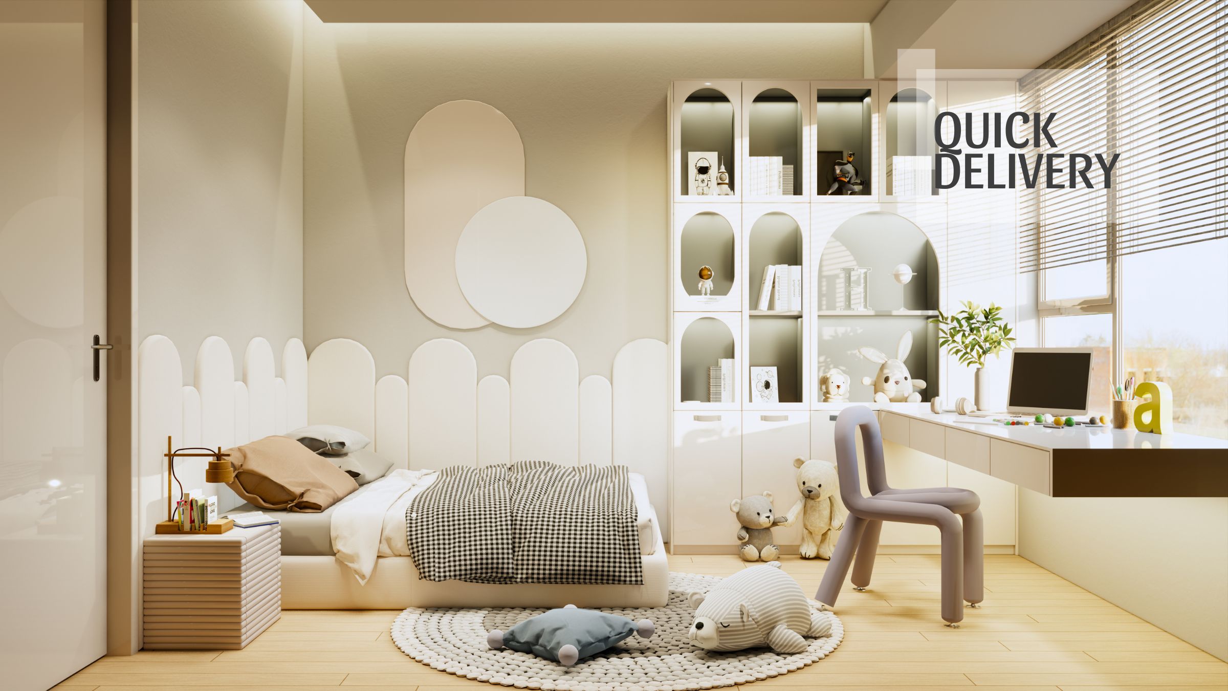 儿童房和游戏室项目丨ngoccao-18