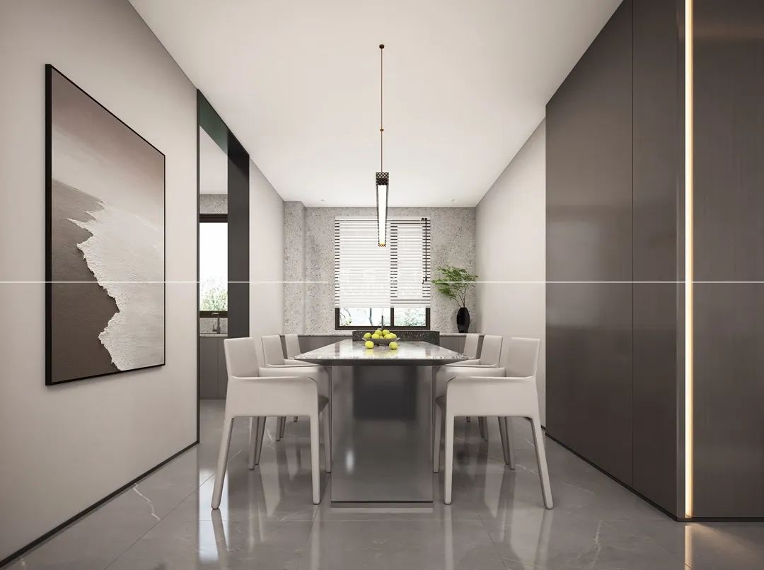 未央金茂府现代下叠别墅设计丨中国西安丨青马别墅设计-24