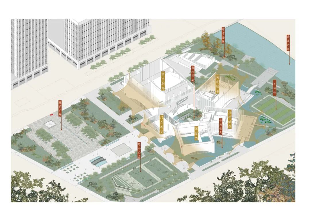 高桥文化中心丨中国宁波丨c+d设计中心-41