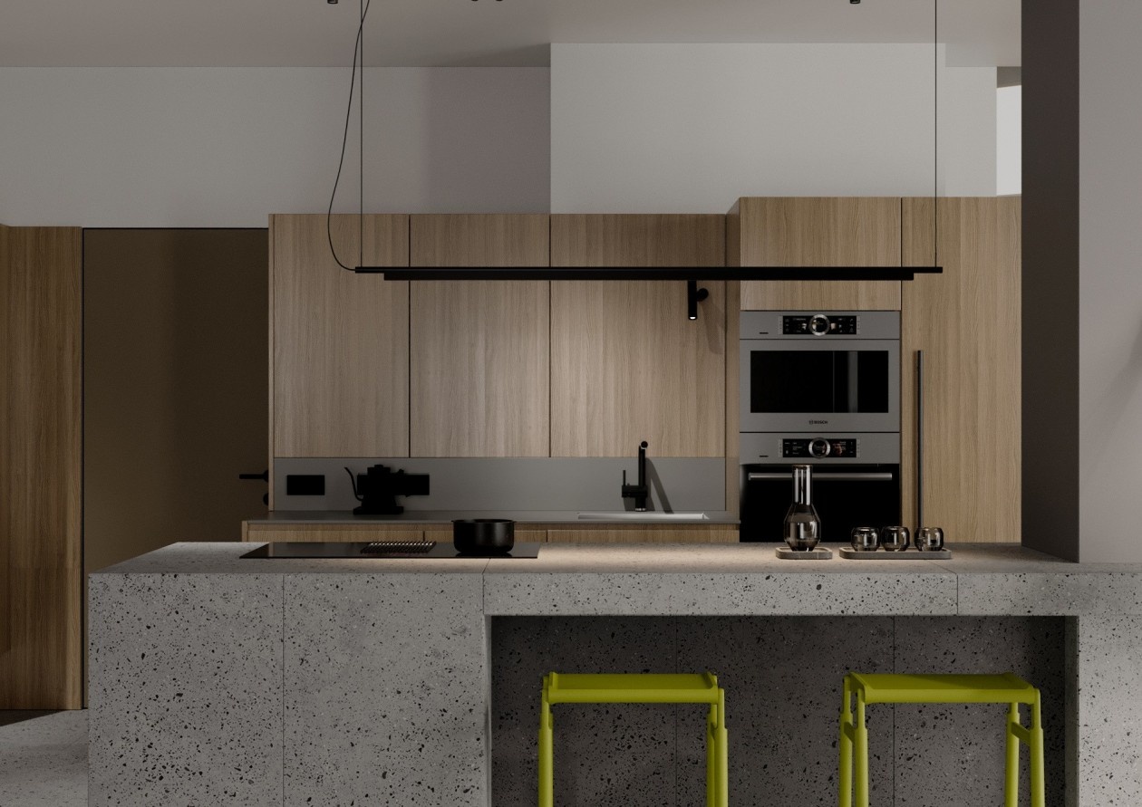 100㎡简约风湛蓝住宅设计 超精致！ | 疯狂爱设计-7