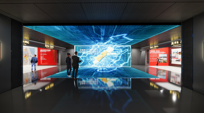 南京江北新区规划馆丨丝路视觉设计团队-10