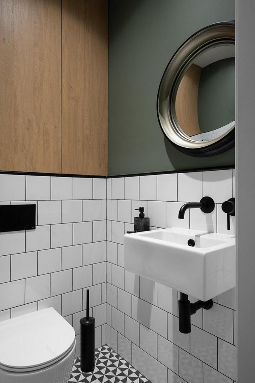 61㎡住宅卫生间设计与装修丨Nina Klyus-22