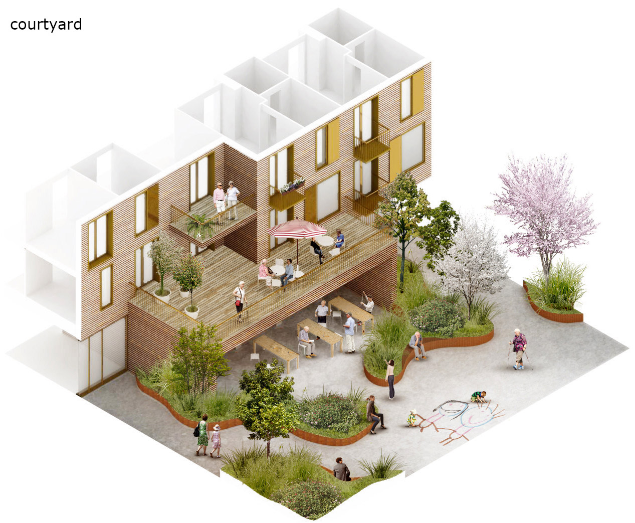 多龄化混居社区，哥本哈根 / C.F. Møller and Tredje Natur-36