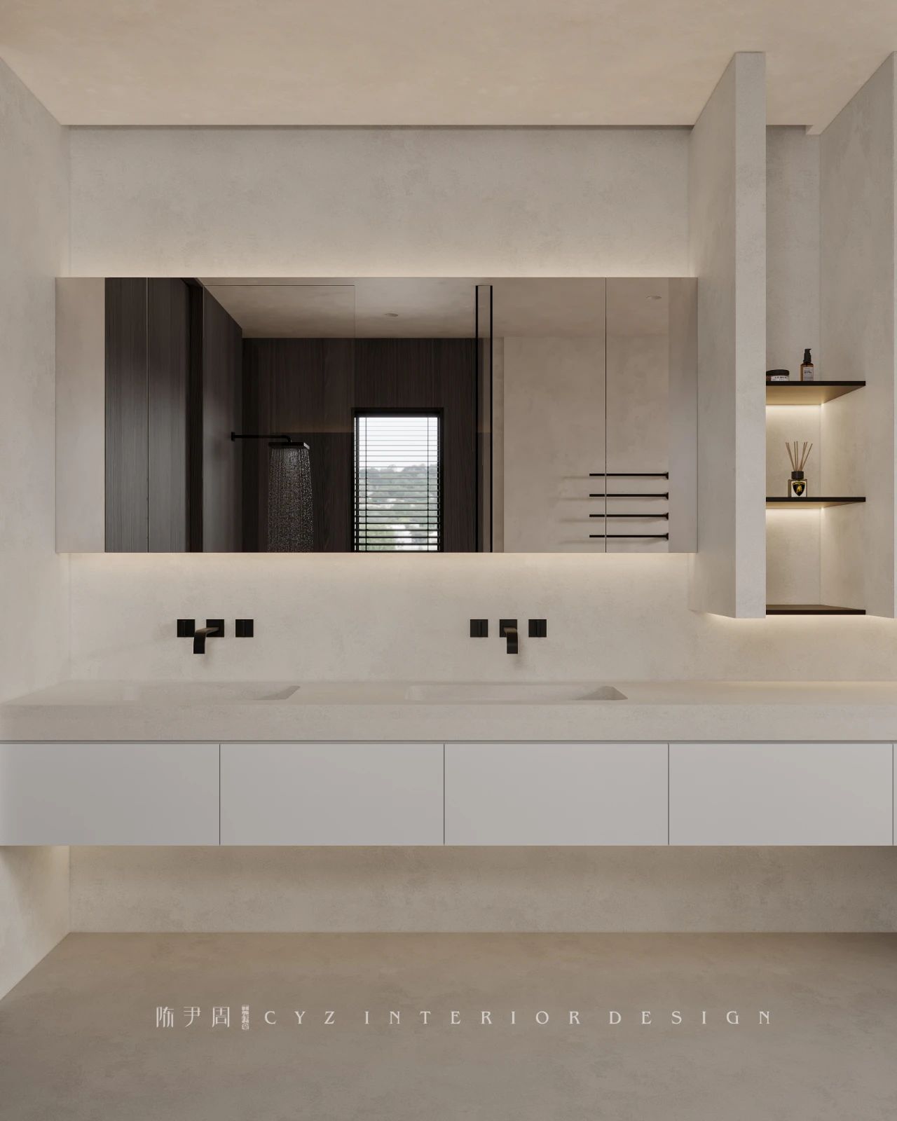 藏在“小镇”里的舒适之家丨中国上海丨上海陈尹周室内设计-65