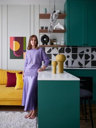 45㎡色彩小宅丨Mila Gench-20