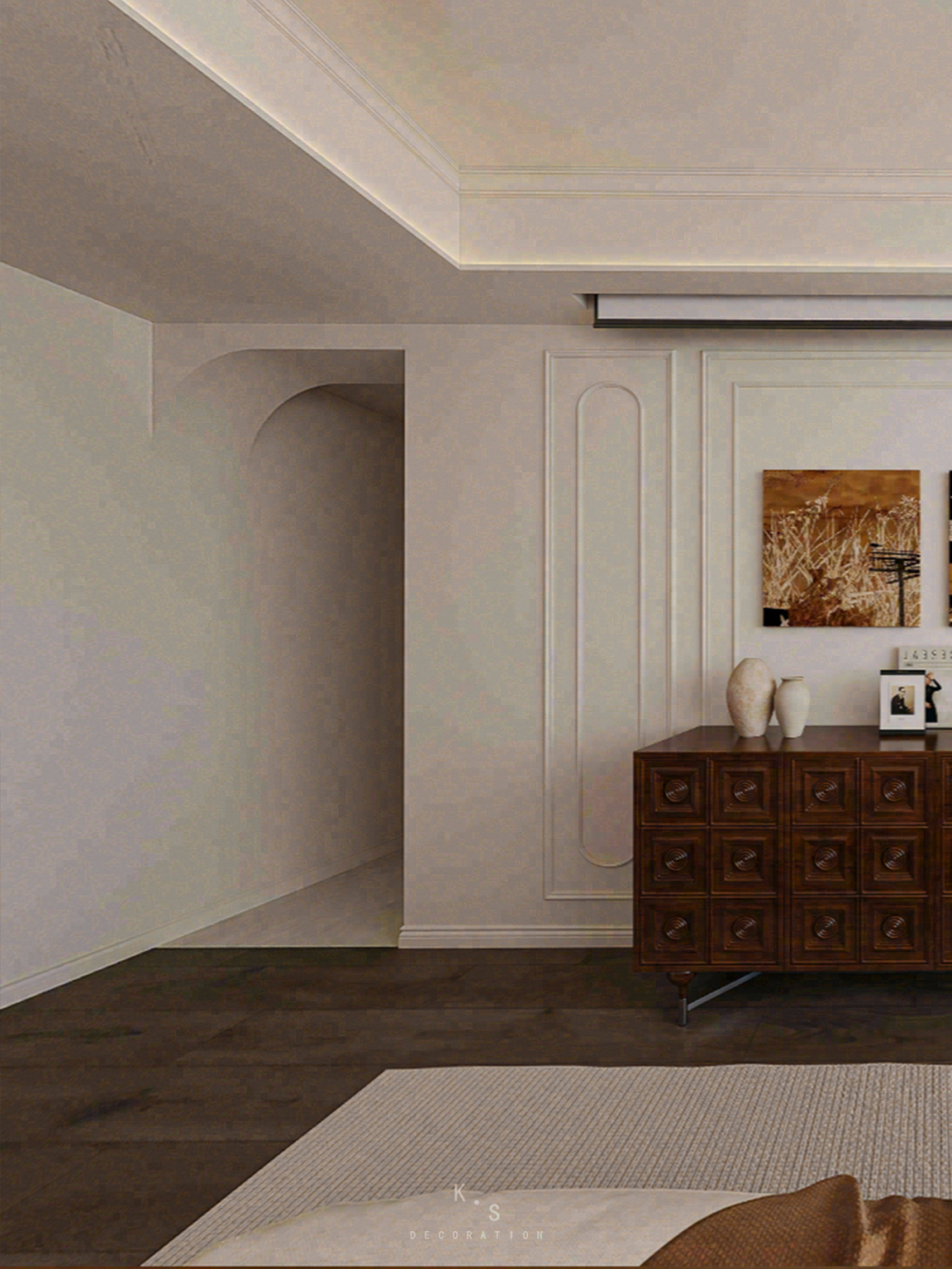 KUN SHANG · 143㎡ 中古风设计丨中国广州-50