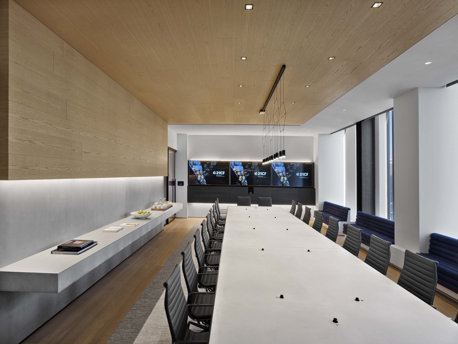 纽约·21世纪福克斯总部  Gensler-9