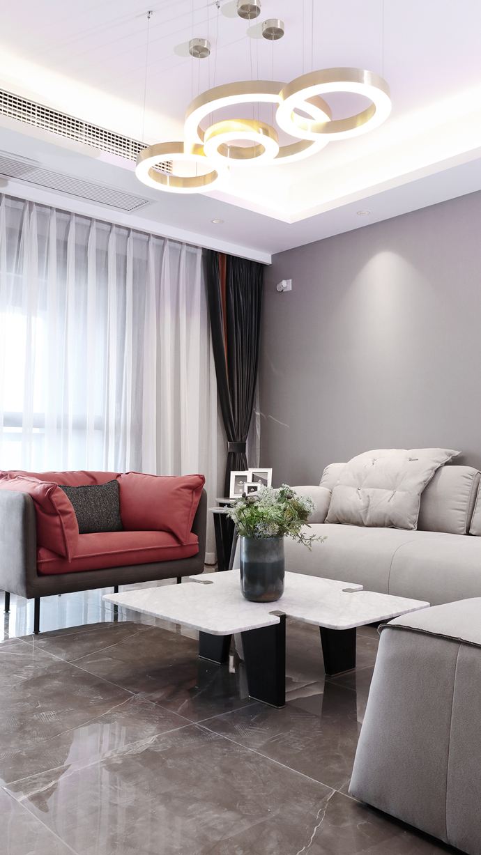 西派城轻奢雅居软装设计丨FD 福邸家居软装-4