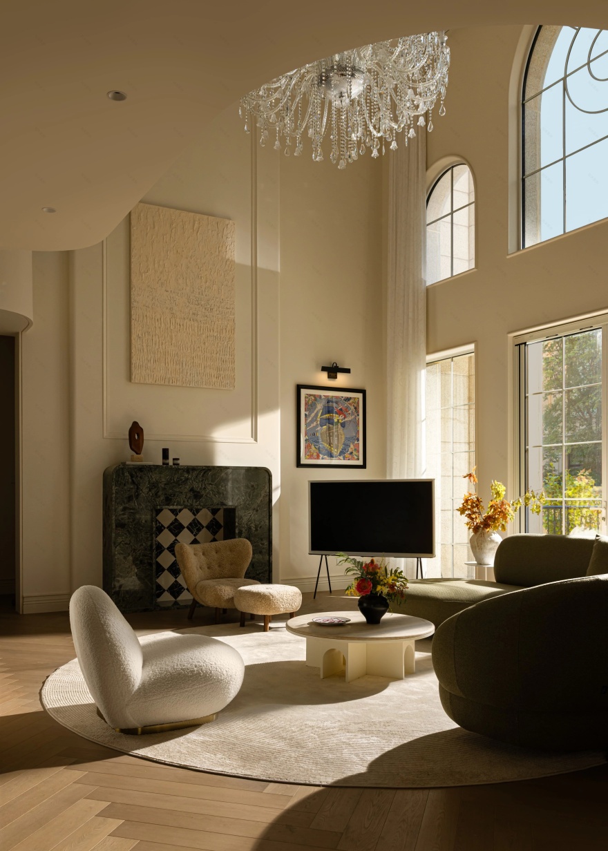 人居紫云庭别墅,天湖花园别墅,午后咖啡馆等多个项目丨中国成都丨成都青艺设计工作室-42