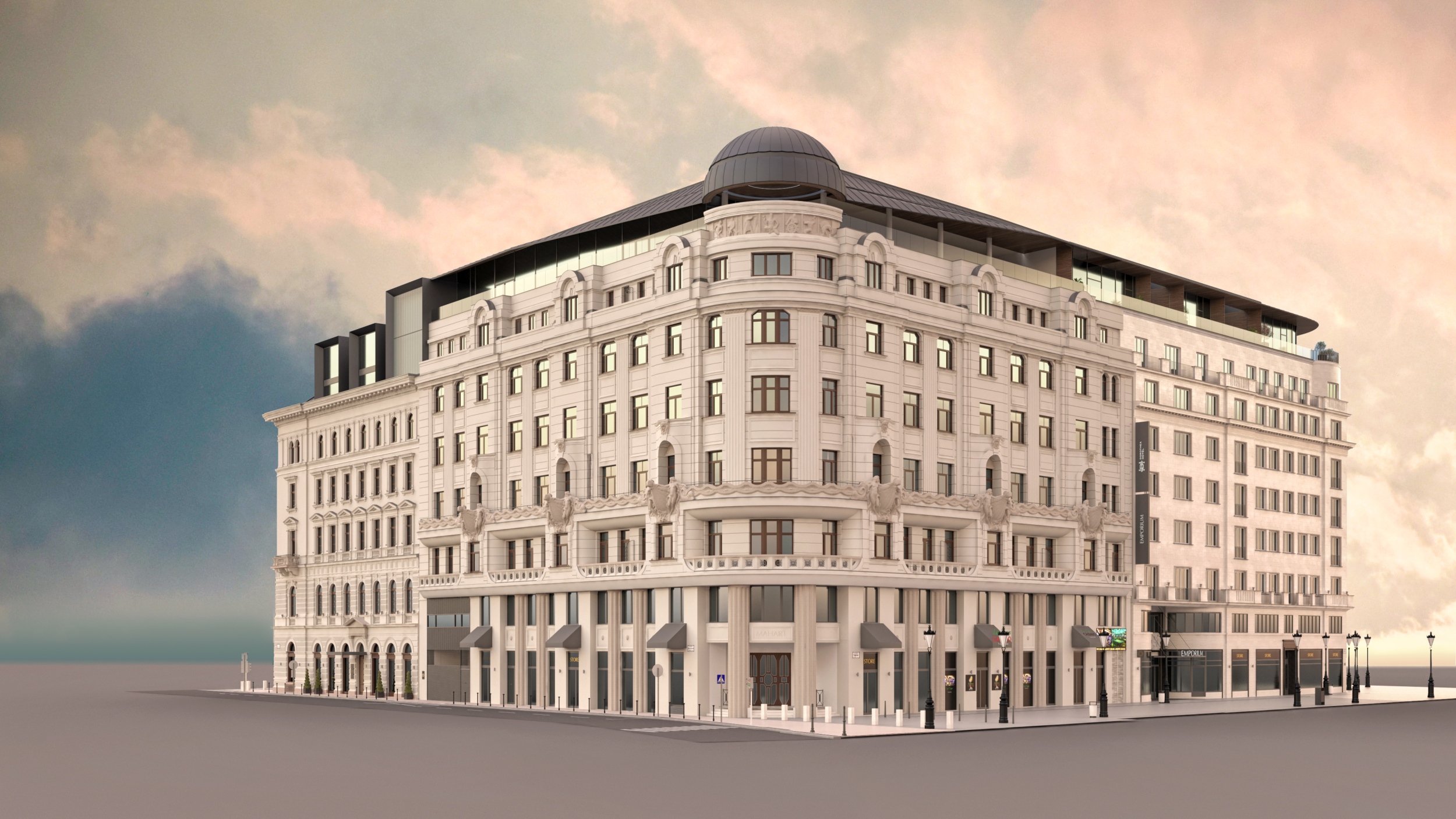 Hotel Dorothea酒店及综合建筑项目丨匈牙利布达佩斯丨Lissoni & Partners,TSPC Kft.-9