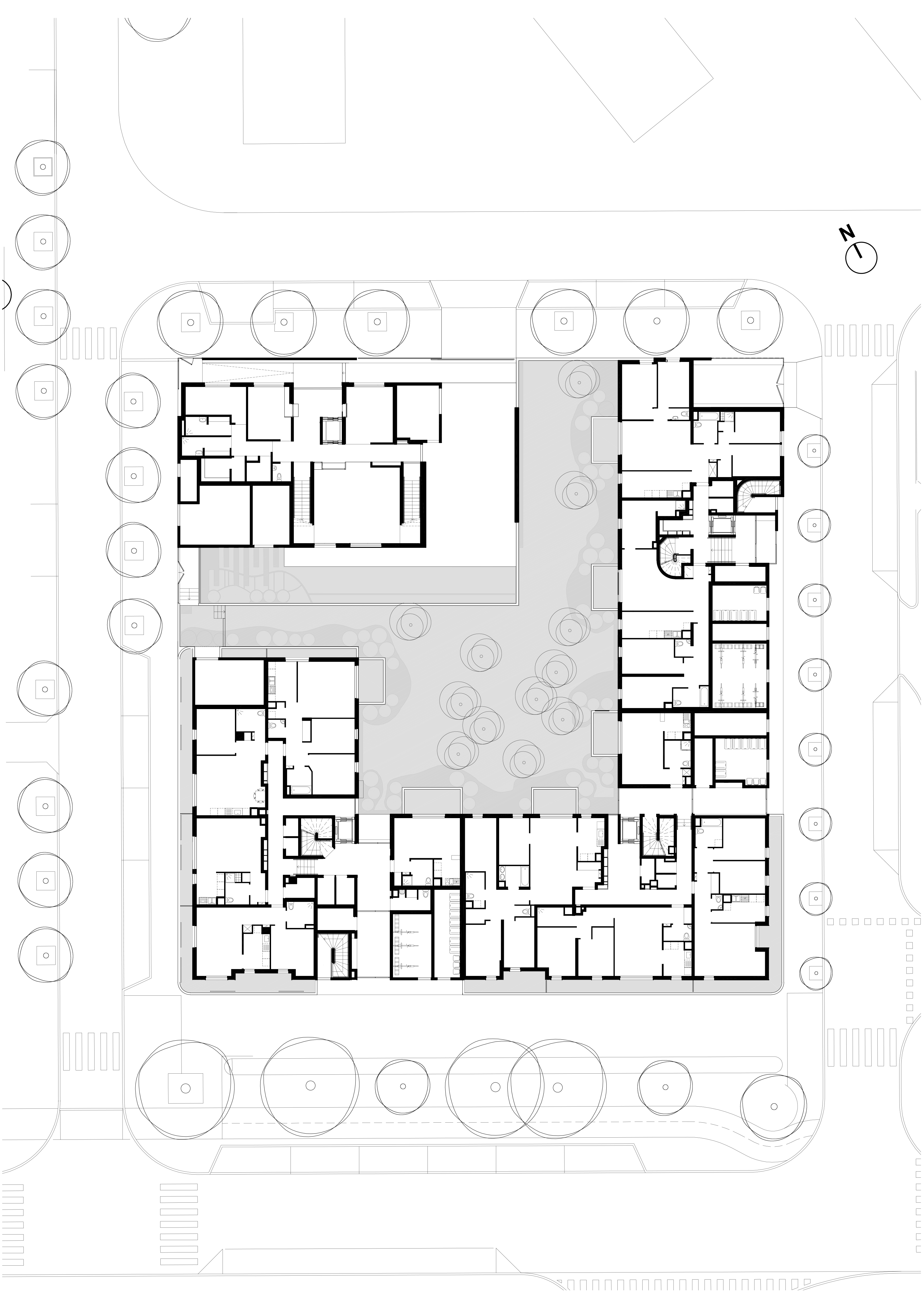 巴黎郊区独特社区 · 砖与金属的和谐共生-42