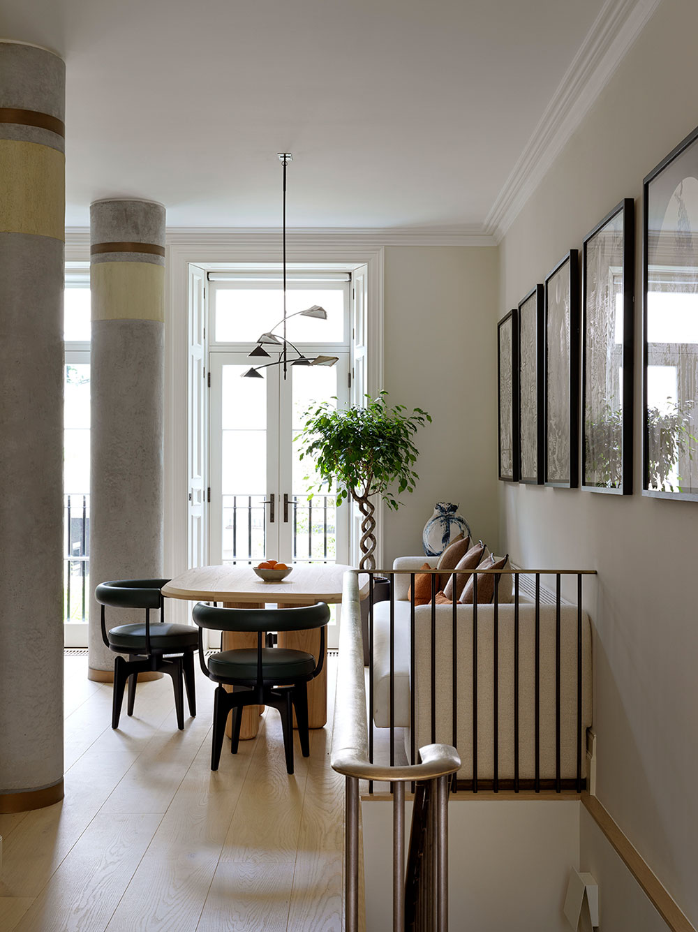 伦敦优雅新古典公寓设计-7