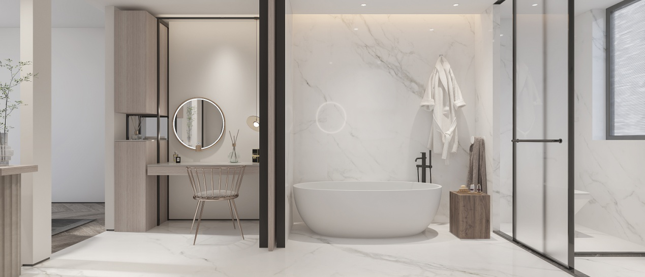 荆州 199㎡淡妆空间，自然与优雅的完美融合-45