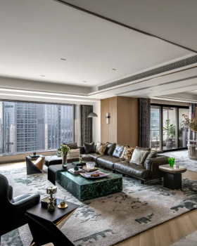 393㎡轻奢大平层,好魔性的家!