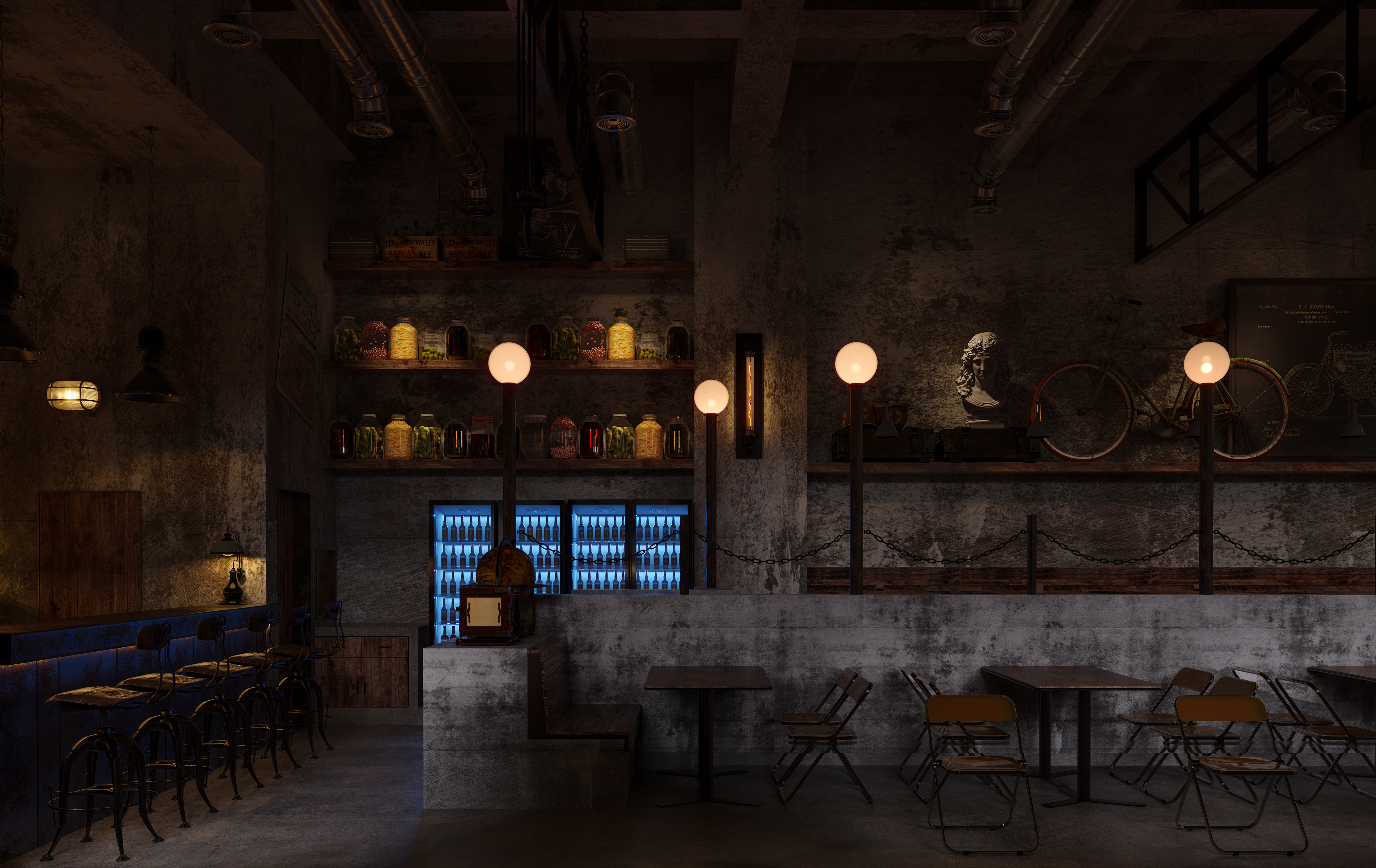 小酒吧室内设计丨本人-4