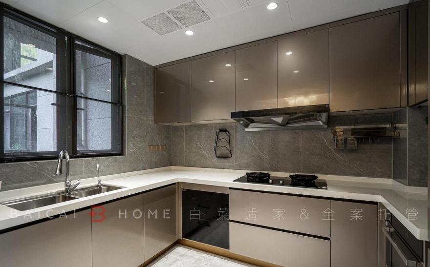 珠海板樟山新中式家居,三代同堂的东方美学之家-47