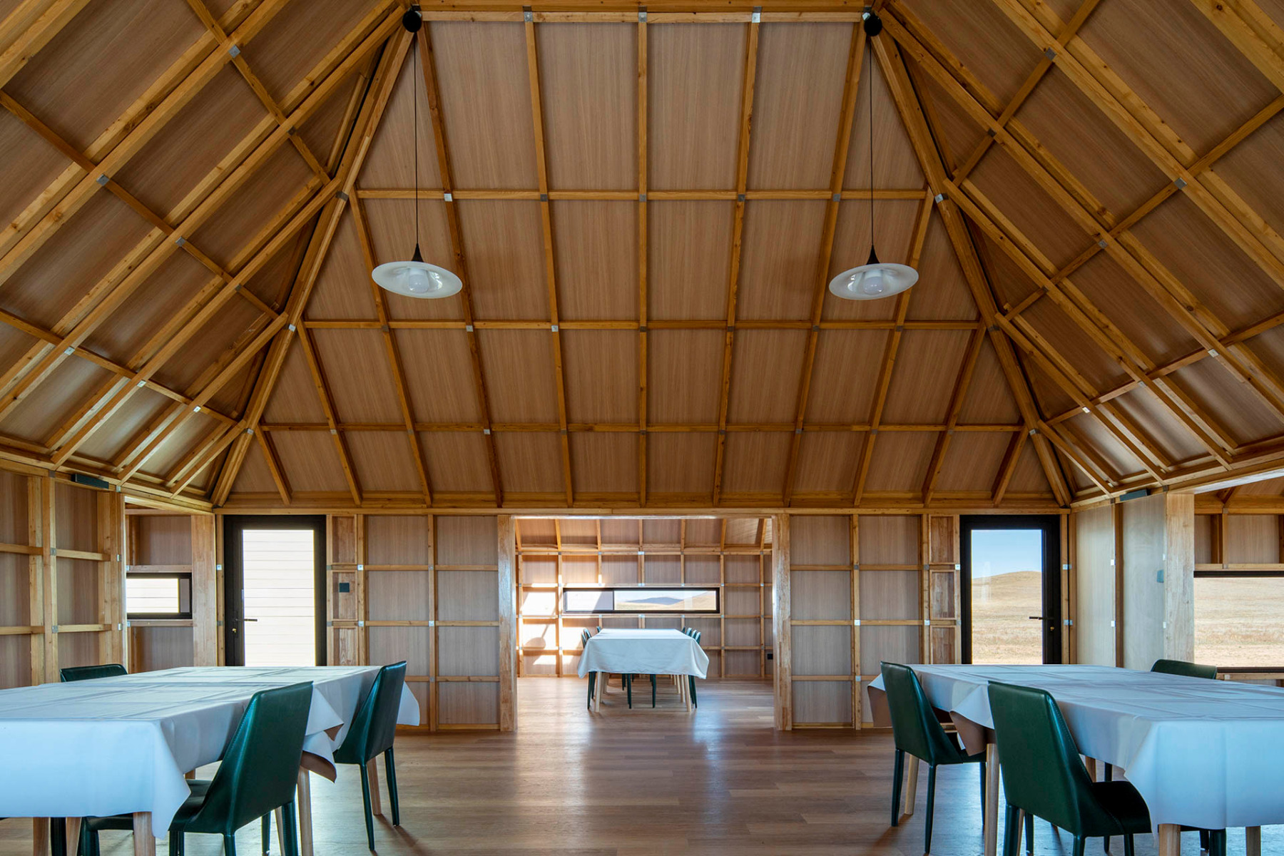 郑·iangbaiqi草原社区中心丨蒙古丨Ger Atelier,内蒙古宏大建筑设计公司-28