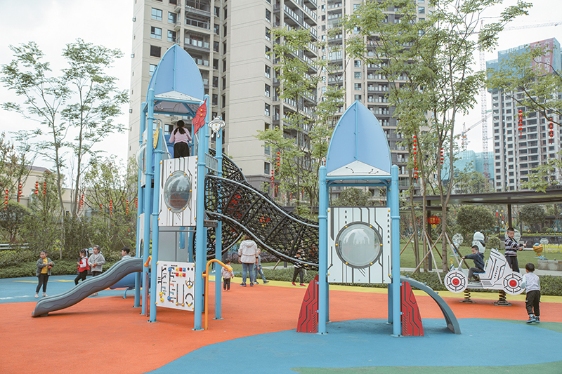 四川泸州合江经纬锦华园游乐空间设计丨中国泸州-6