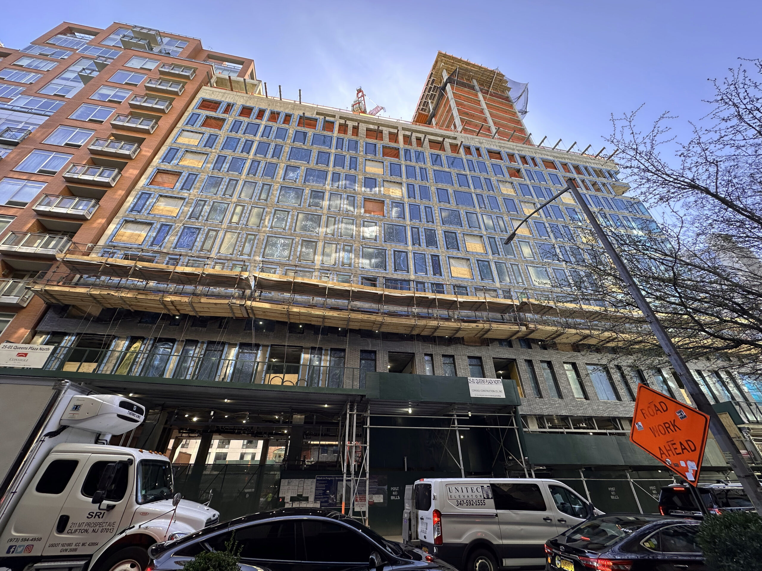 25-01 Queens Plaza North Nears Topping Out in Long Island City, Queens - New York YIMBY-7