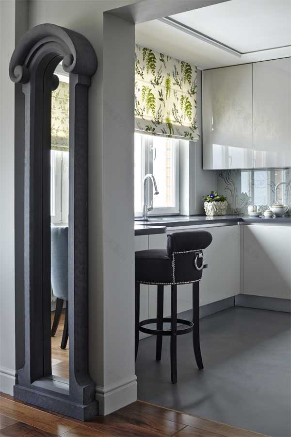 莫斯科 115㎡时尚公寓设计,年轻家庭现代宽敞家居典范-7