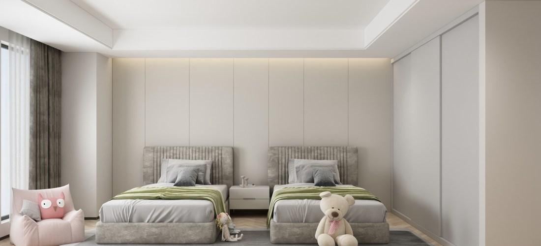 半山白色别墅 | 简约开放式设计的生活美学-18