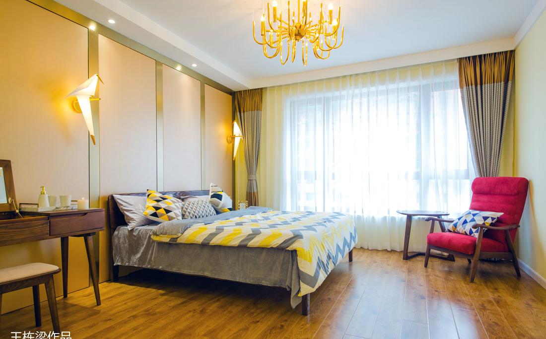 巨华紫光园北欧风样板间-23