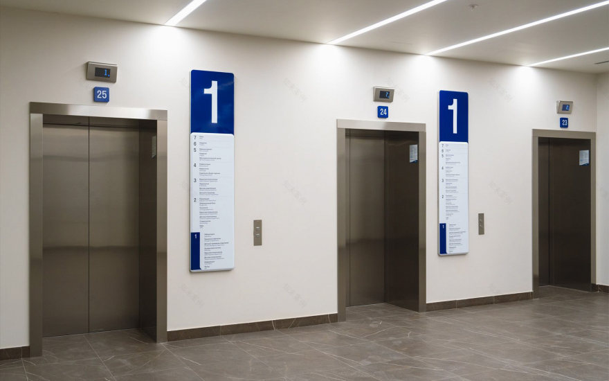 High-Tech Clinic Beloostrov Wayfinding System-28