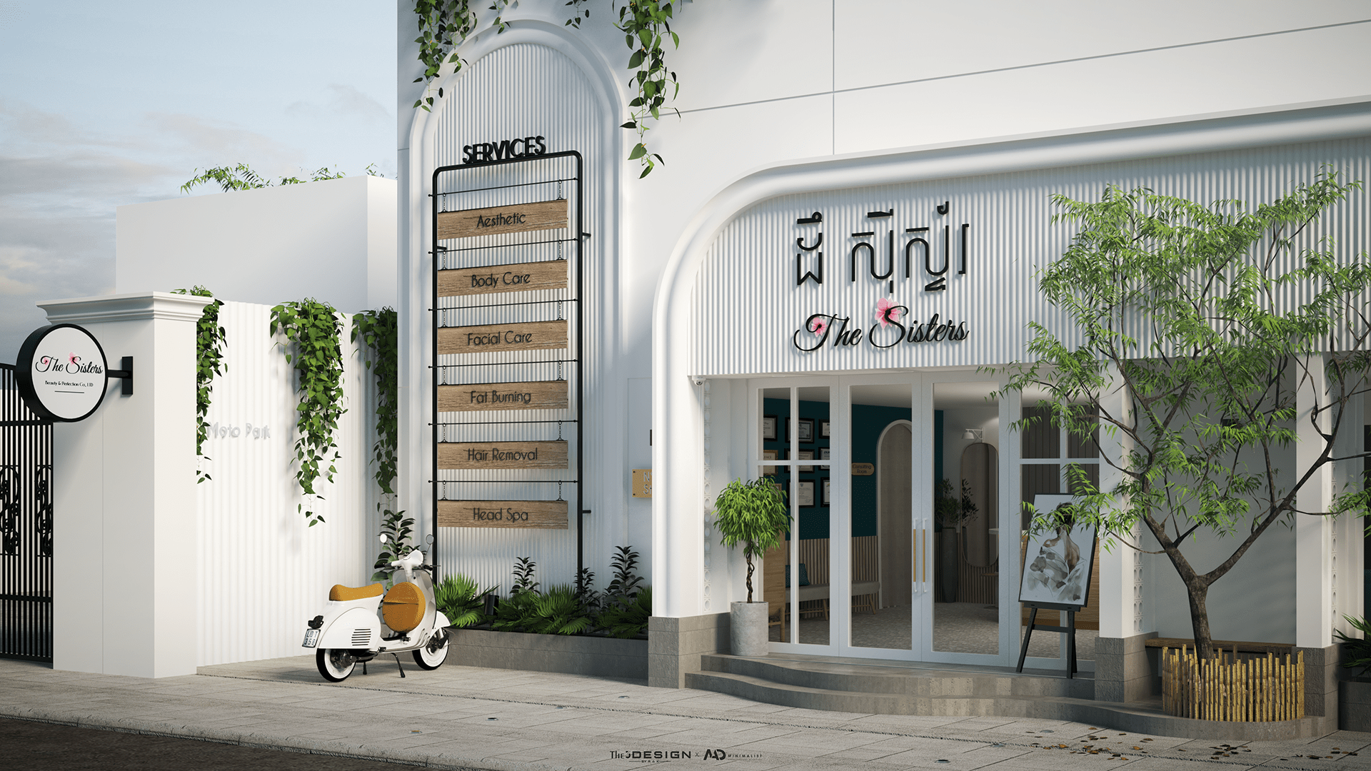 The Sisters · 美容中心丨Minimalist Architecture & Design-11