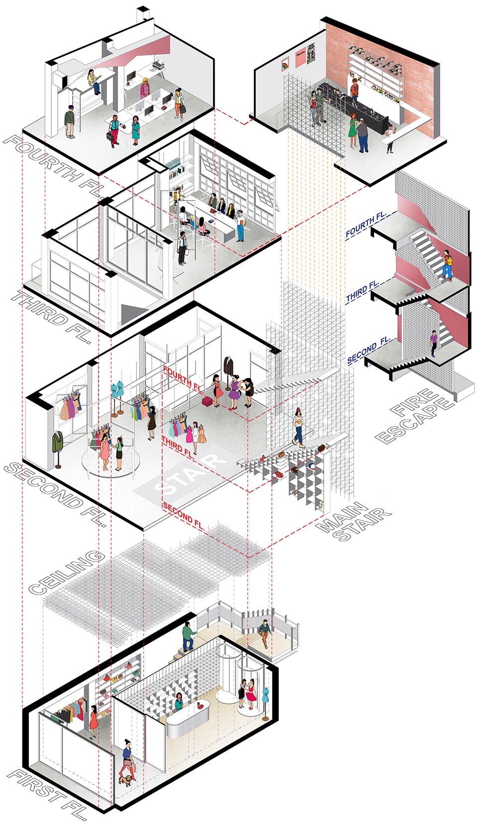 曼谷 Sriwara 办公室改造 | 城中城新地标，年轻创业者的创意聚集地-25