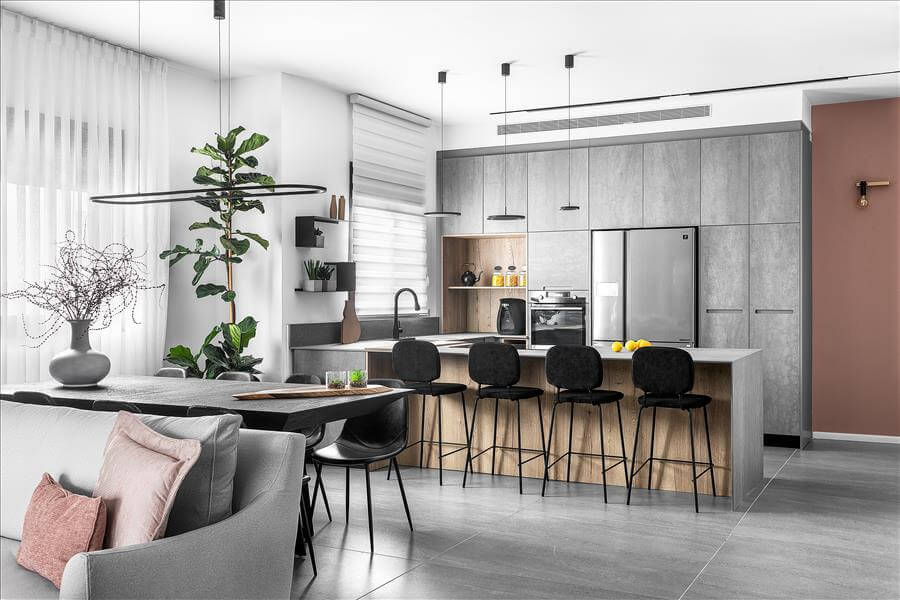 איריס סוכר | עיצוב פנים פנטהאוז 5 חדרים בראשון לציון - PICKINTERI-8