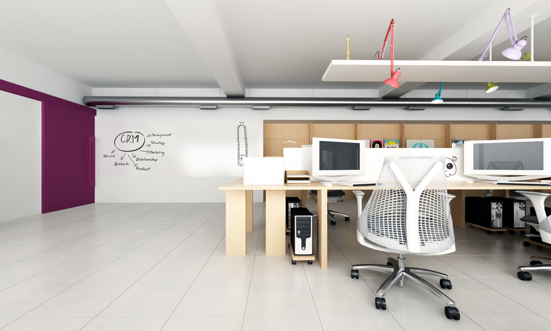 Cachè atelier 打造 Plovdiv 2019 办公室空间设计-6