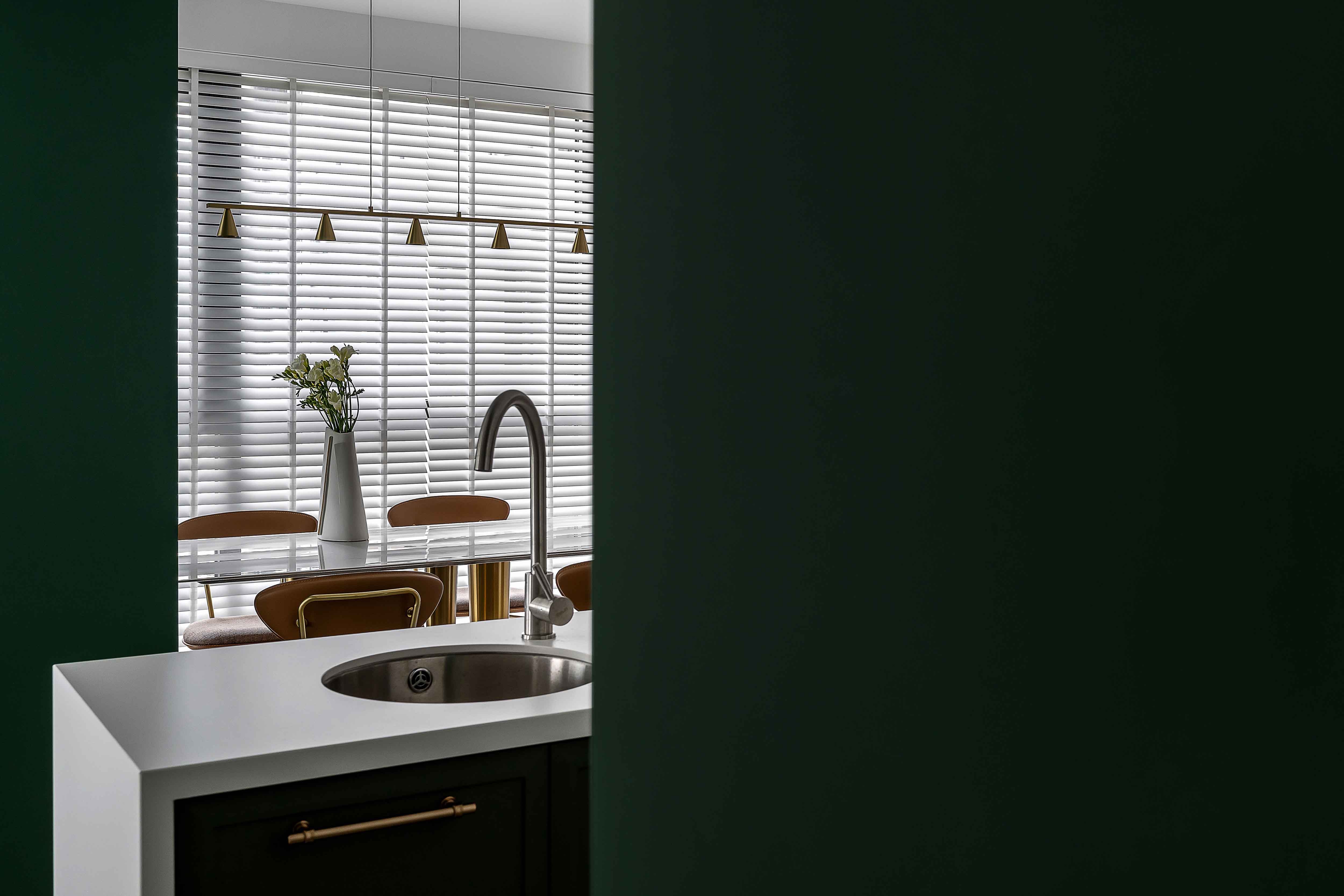 皇冠国际 160㎡ 复古绿江景梦中情房丨中国重庆丨琢信装饰-14