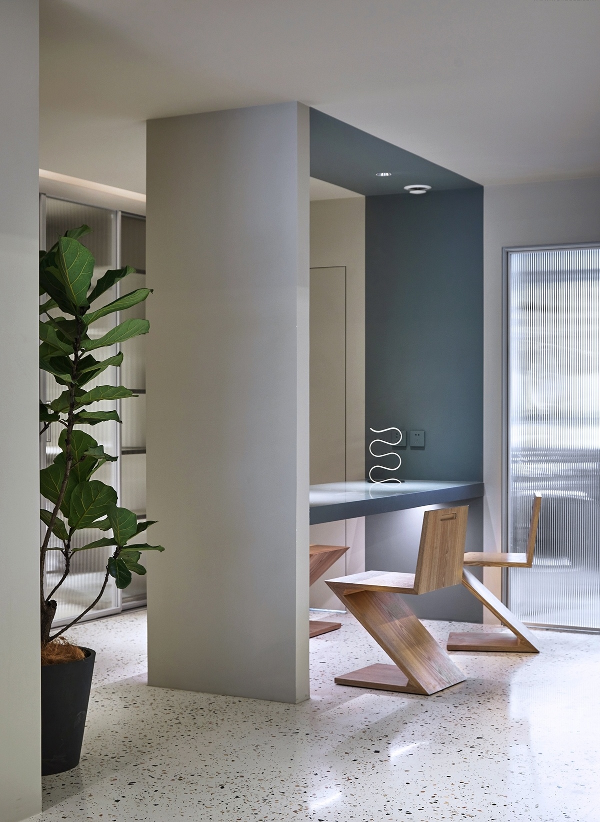 刘畅设计·灰绿色调的家-15