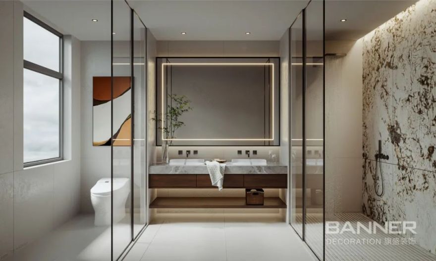 245㎡现代极简大平层(湖城大境天第)-35