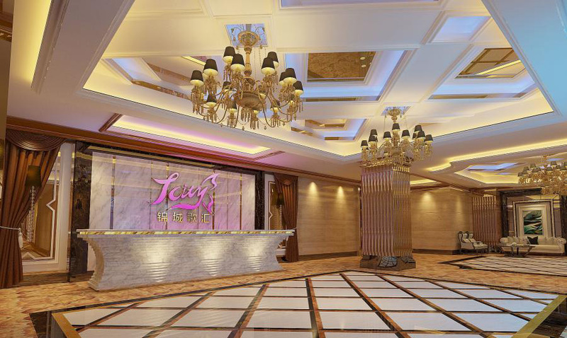 KTV大厅设计案例效果图2-12