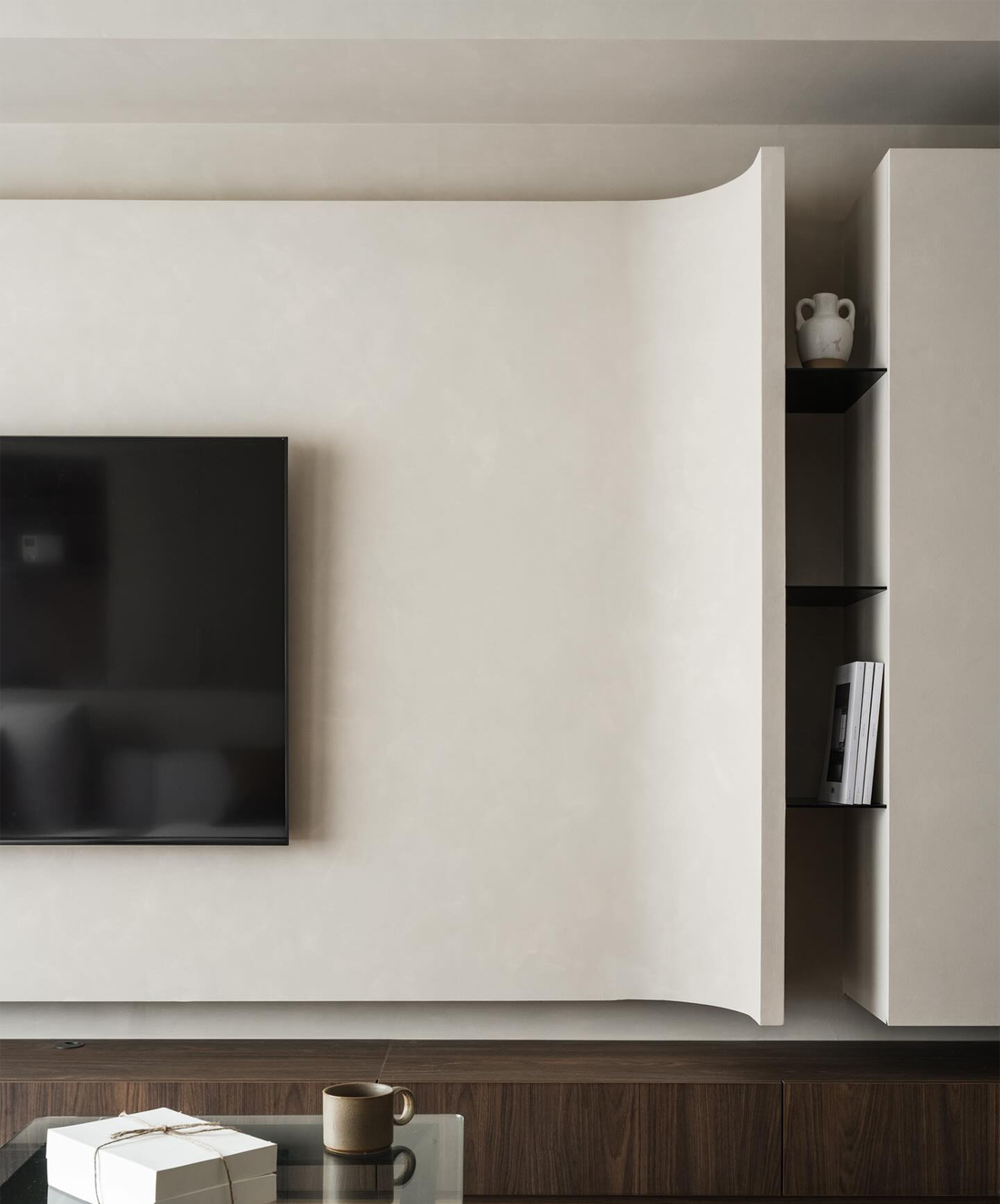 客厅书房一体LDK设计·打造干净极简小家-15