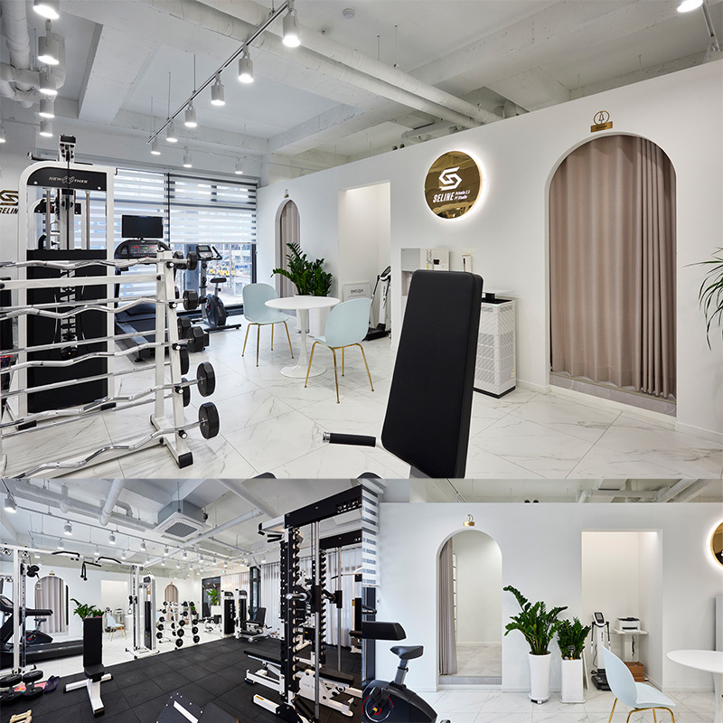 白色简约 PT 工作室设计-1