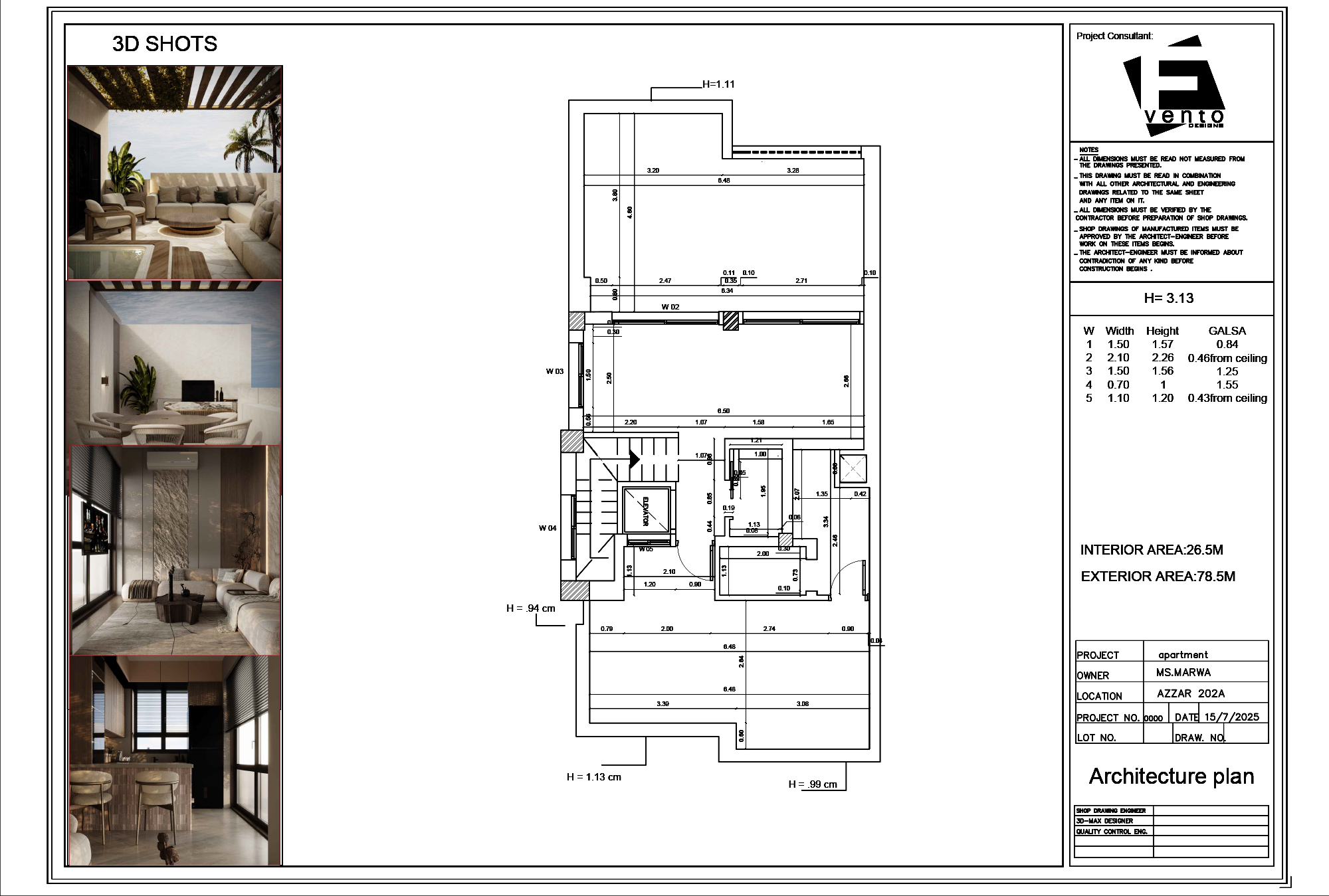 Apartment azzar 202a (Roof floor)-5