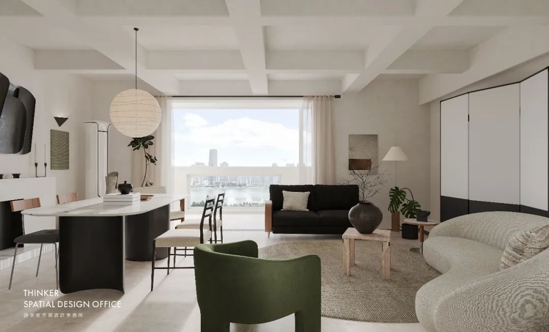 绿色密语 · 折衷自然风家居设计丨诗享家设计-27