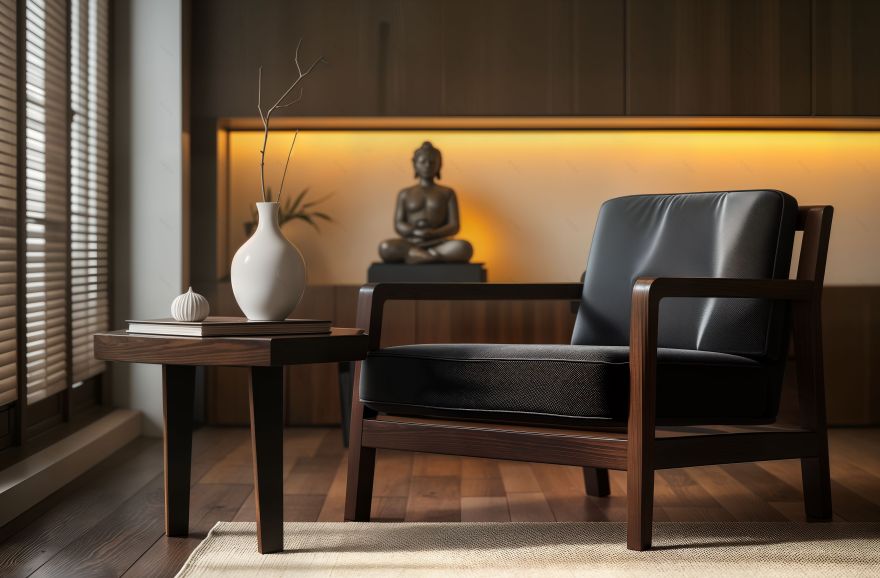 中式摩登与茶室禅意空间设计-7