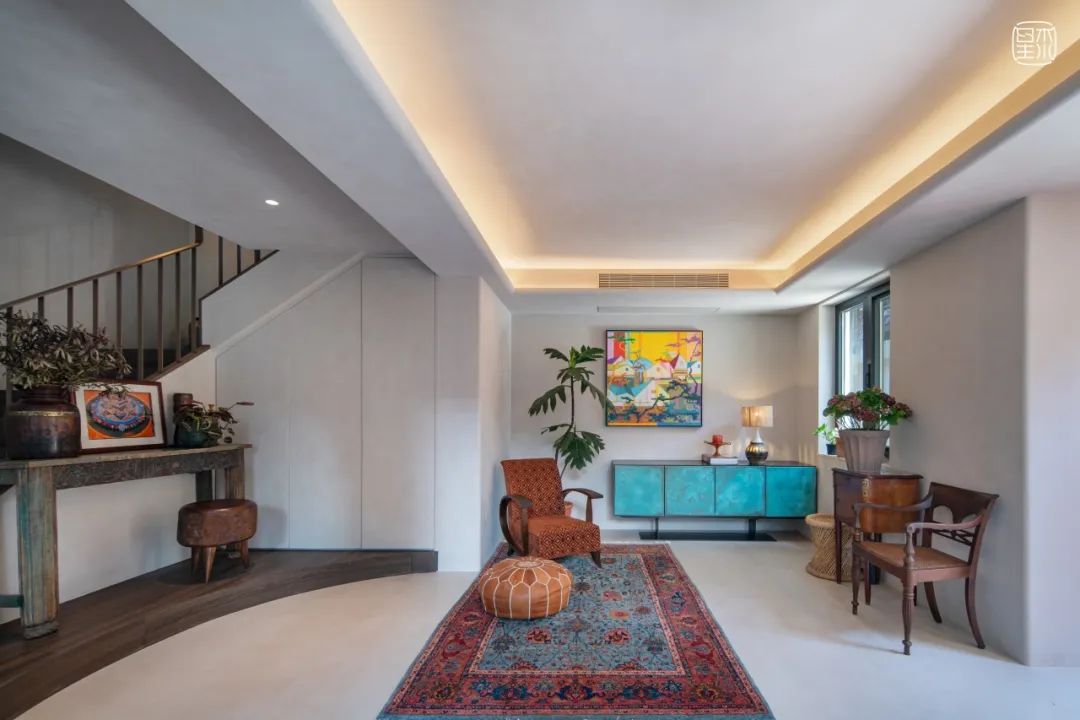 上海跨国夫妻500㎡随性混搭之家丨中国上海丨星杰-8